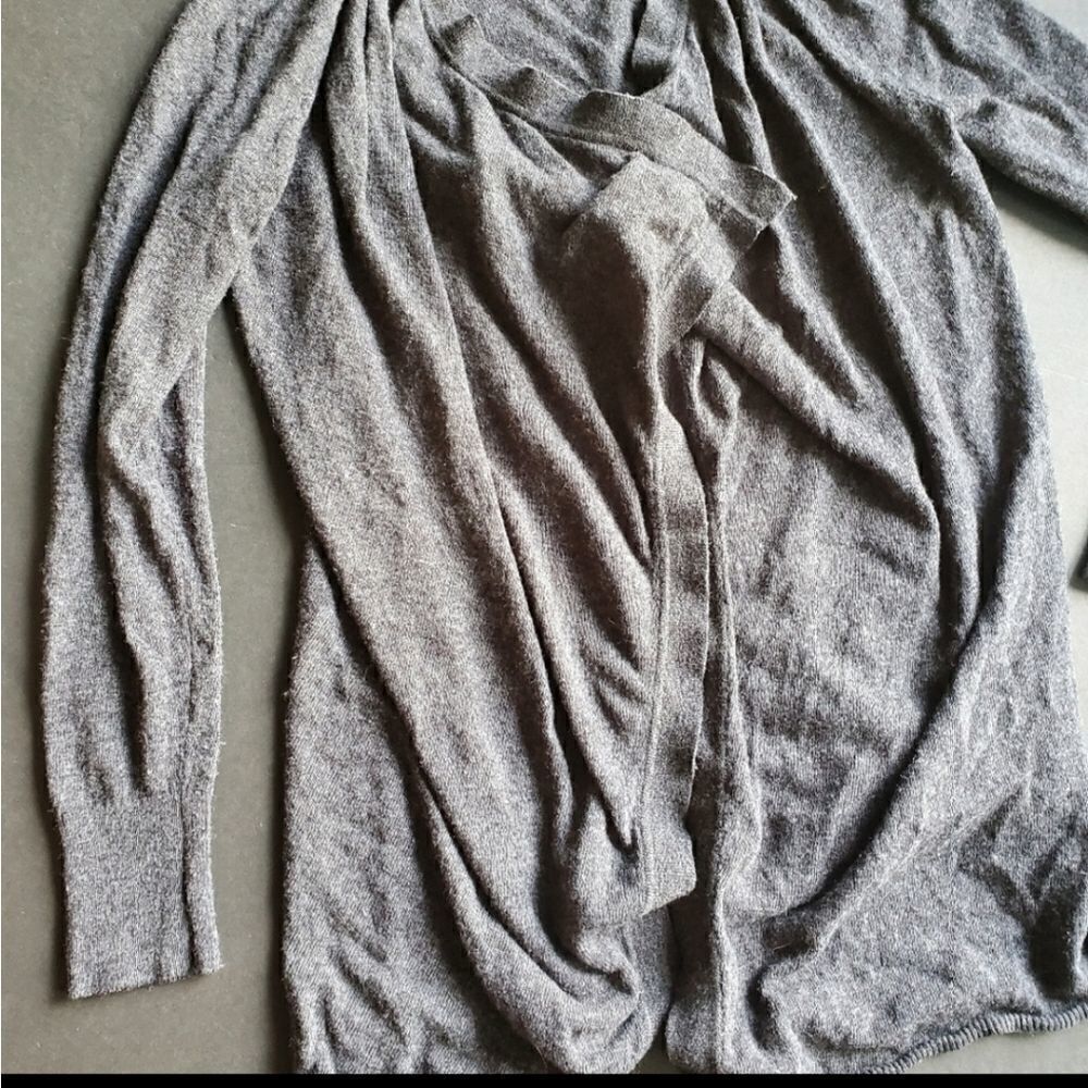 Loft grey flyaway cardigan - Picture 5 of 10